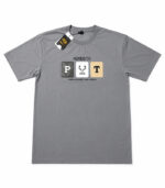 Men's Premium Graphic Cotton T-Shirt – Grey | Casual Crew Neck - Image 2
